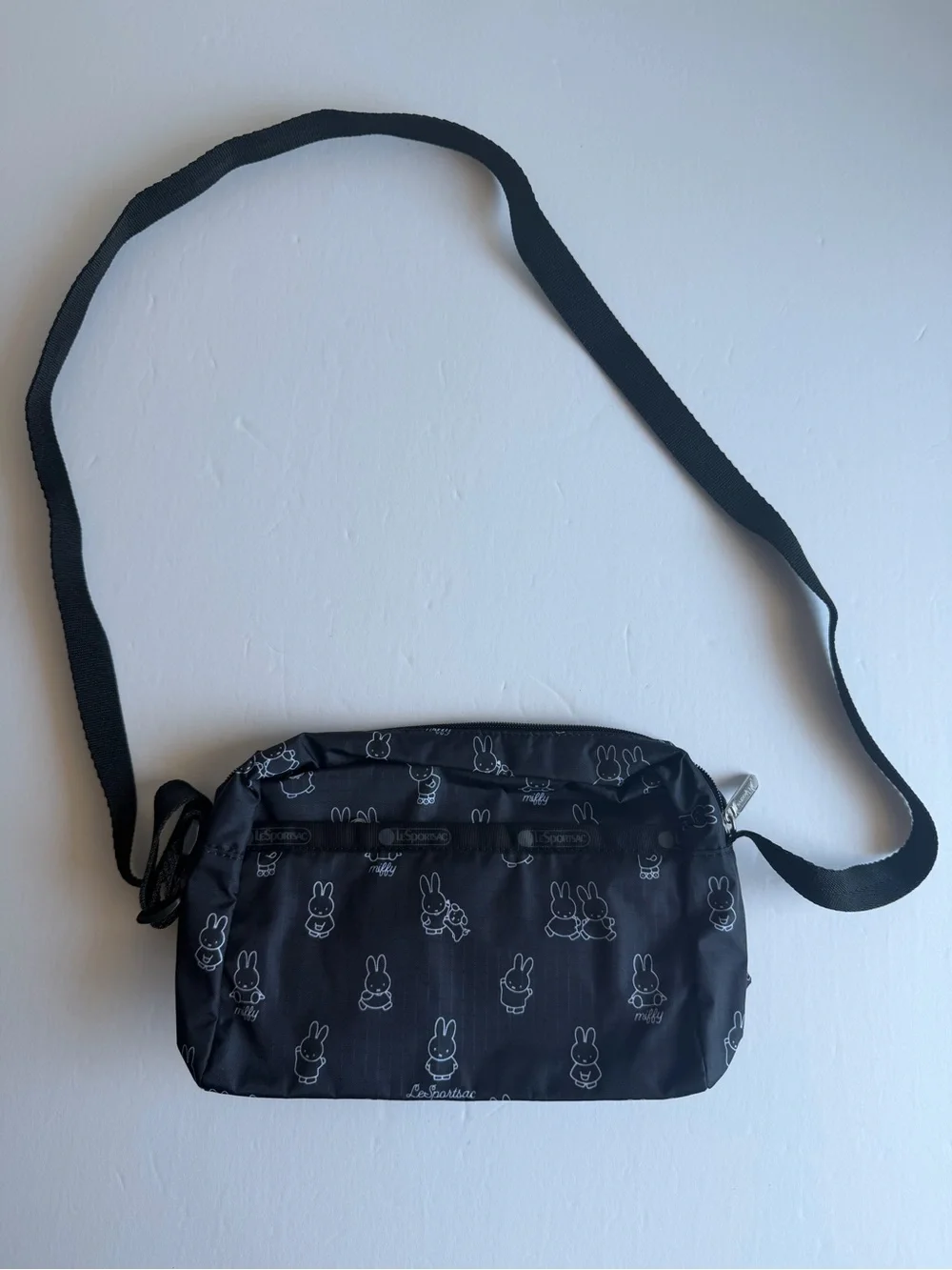 Lesportsac Daniella Crossbody Miffy Black Stencil